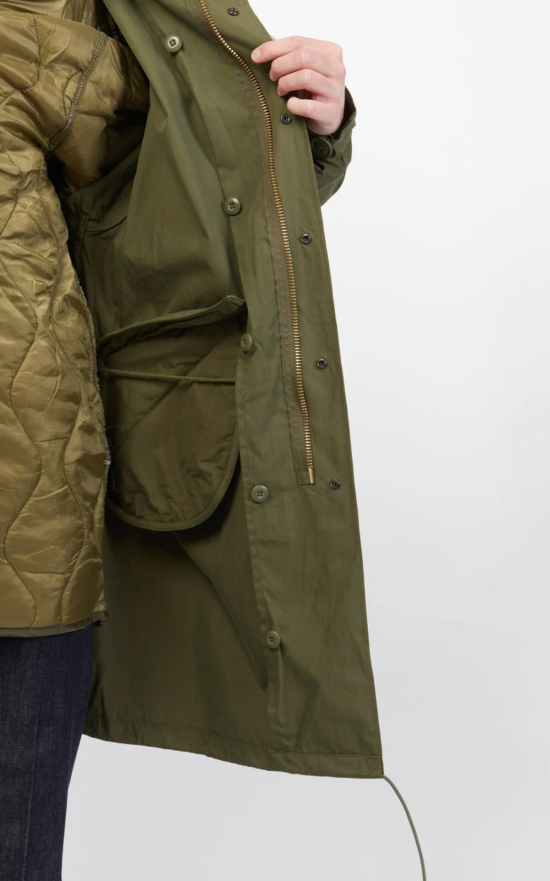 Military Surplus US M65 Fishtail Parka Olive Drab - Image 21