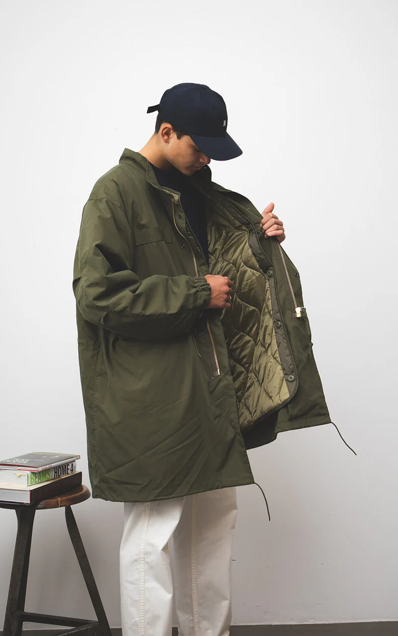 Military Surplus US M65 Fishtail Parka Olive Drab - Image 4