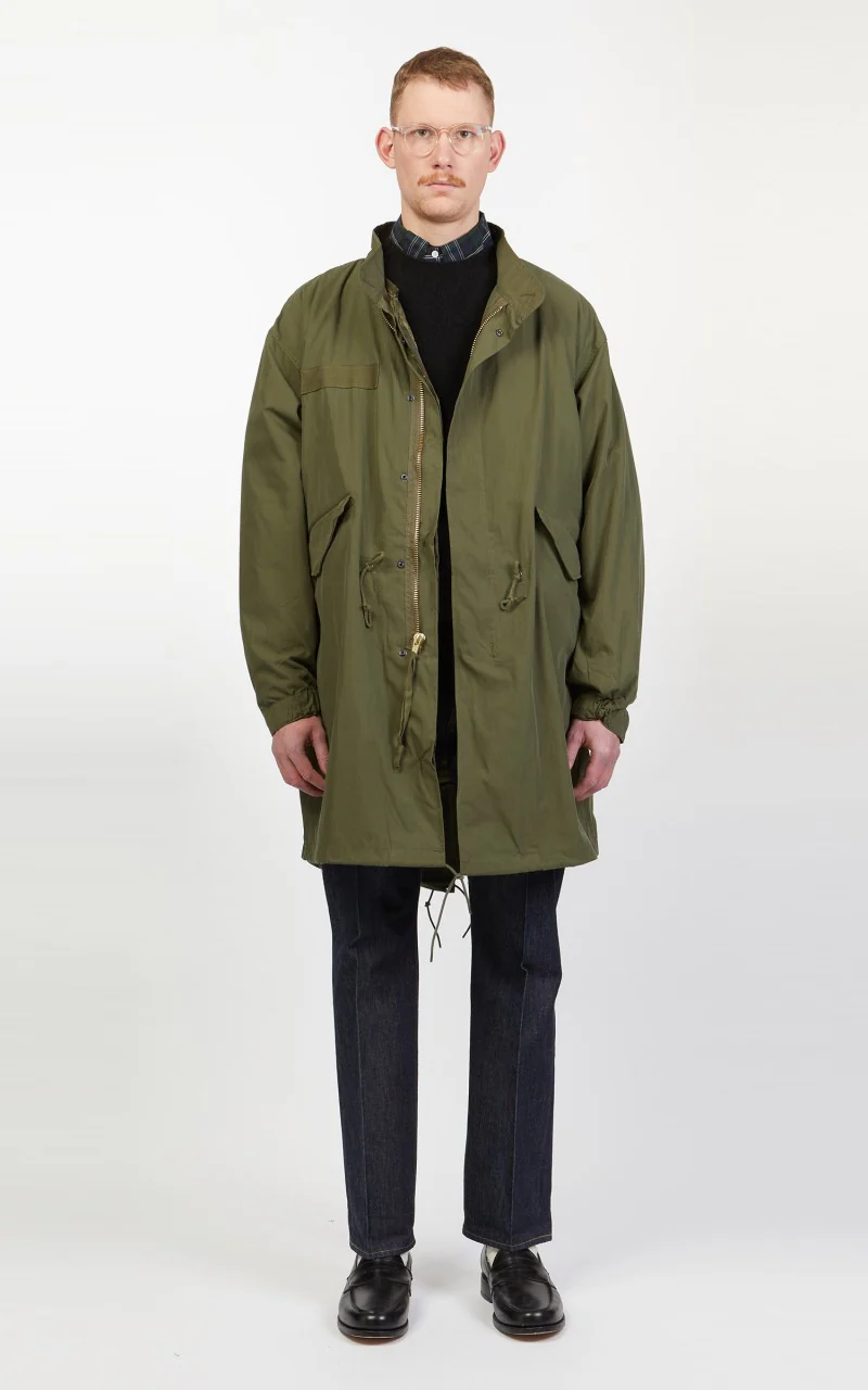 Military Surplus US M65 Fishtail Parka Olive Drab - Image 8