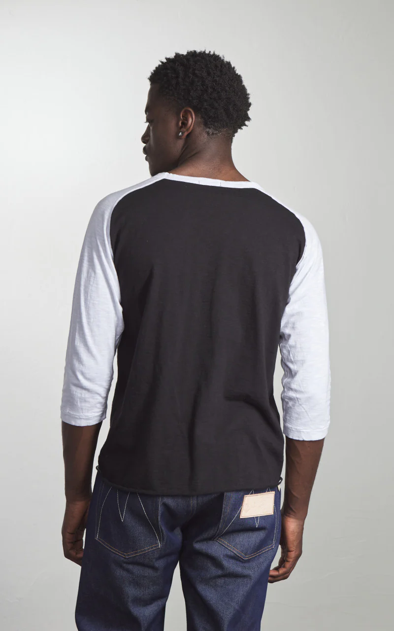 Mister Freedom Ball Longsleeve Tee Black/White - Image 4