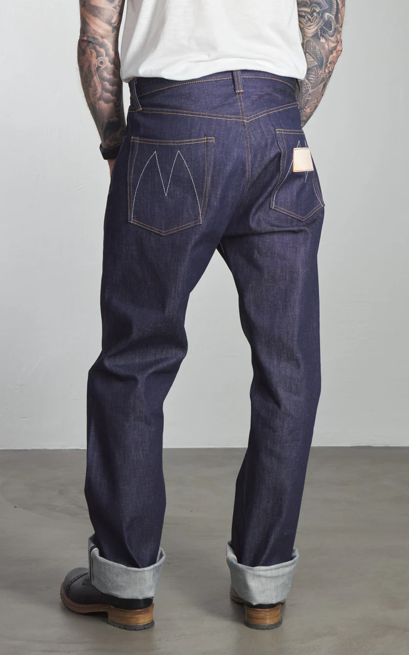 Mister Freedom Californian Lot 54 Reissue Jeans Cone Denim Indigo - Image 6