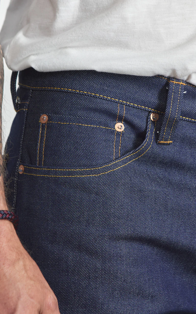 Mister Freedom Californian Lot 64 Jeans Cone Denim Indigo - Image 6