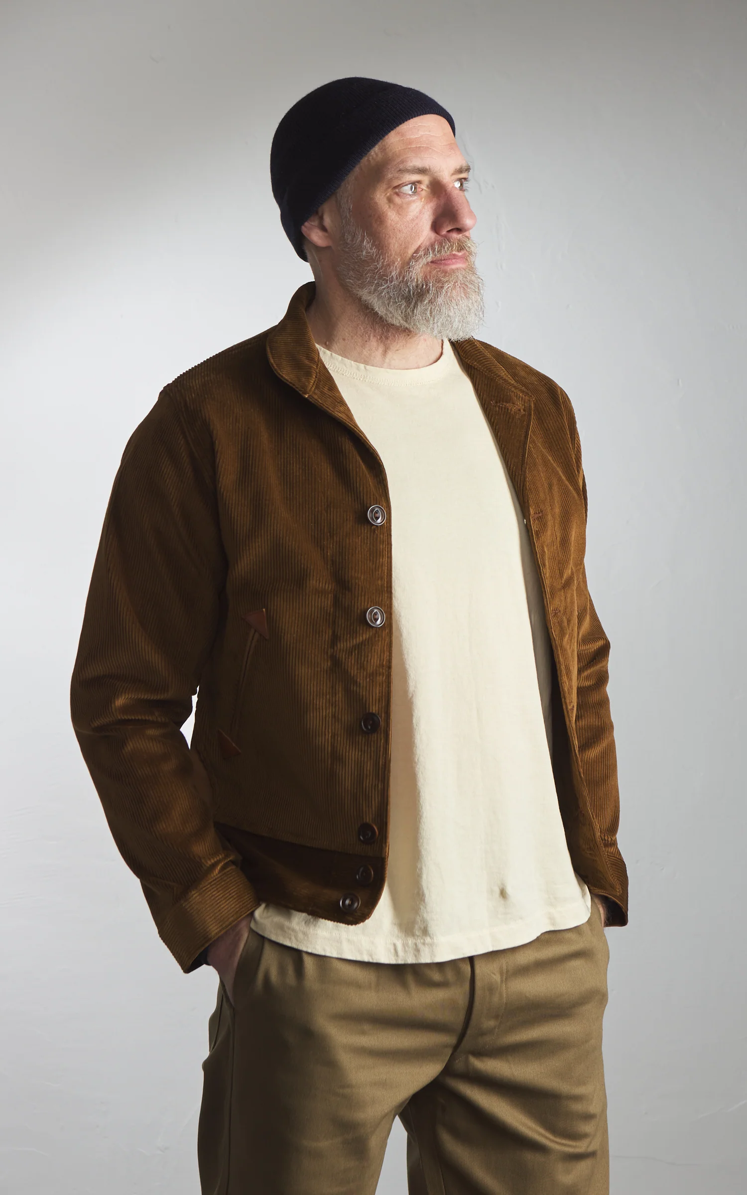 Mister Freedom Campus Blouse Corduroy "Mattock" Brown - Image 4