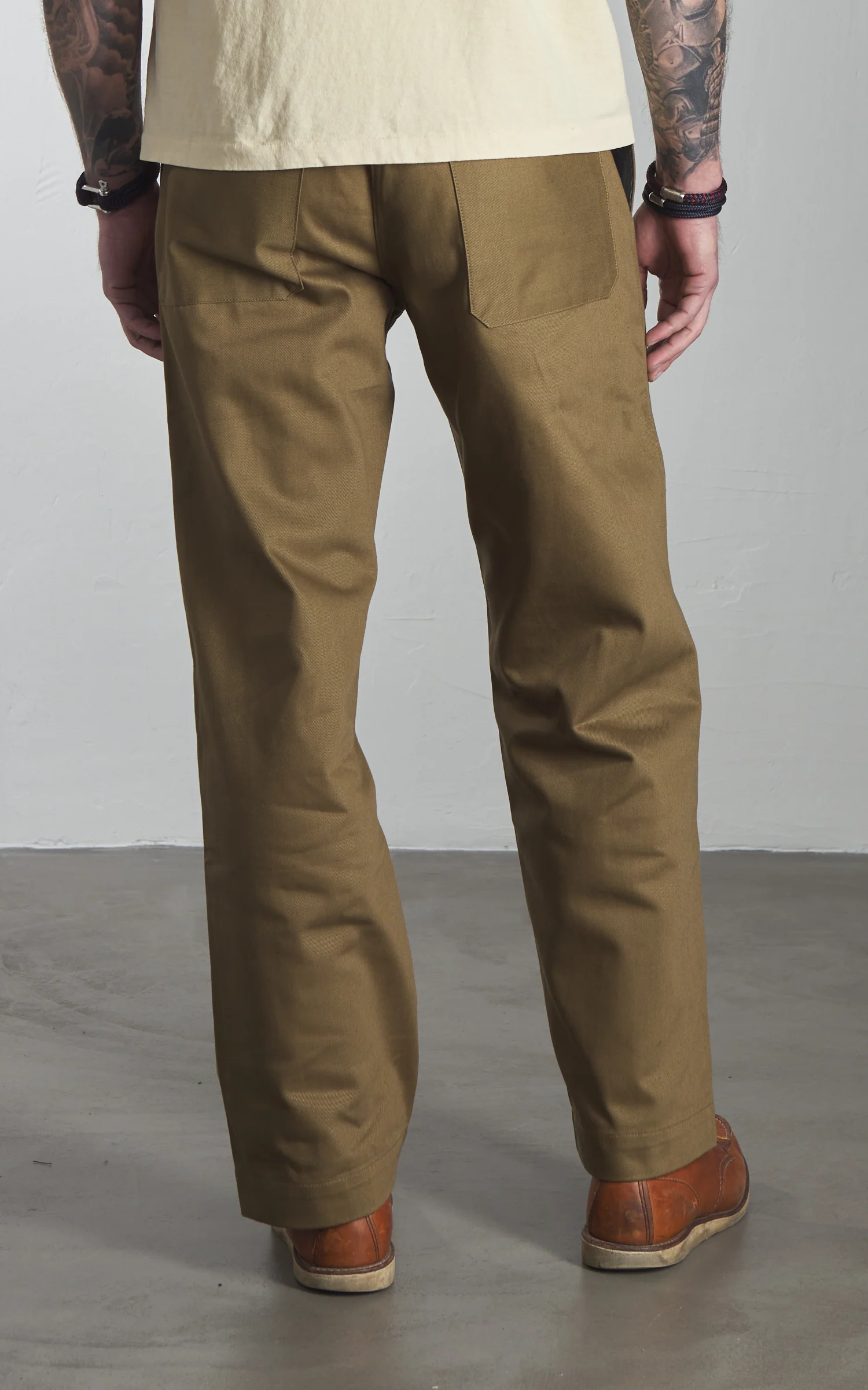 Mister Freedom Diggers Trousers Katsuragi Drill Brown - Image 5