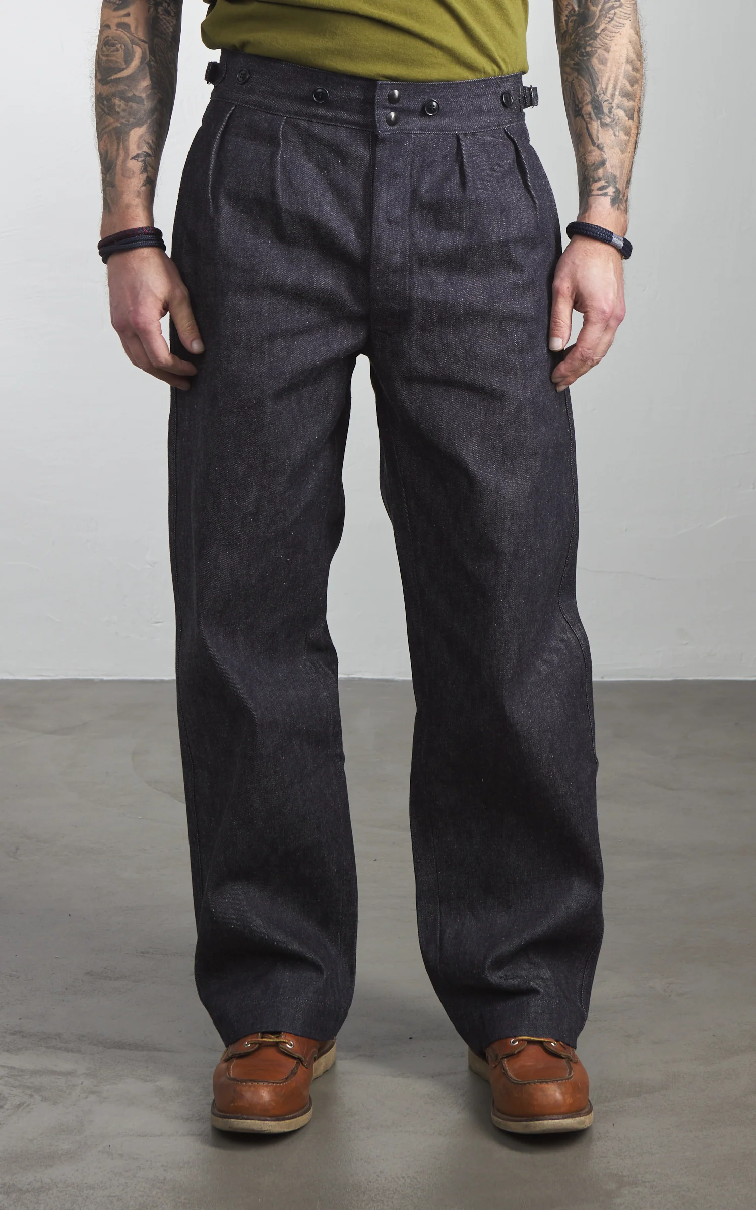 Mister Freedom Diggers Trousers Selvedge Denim Indigo - Image 2