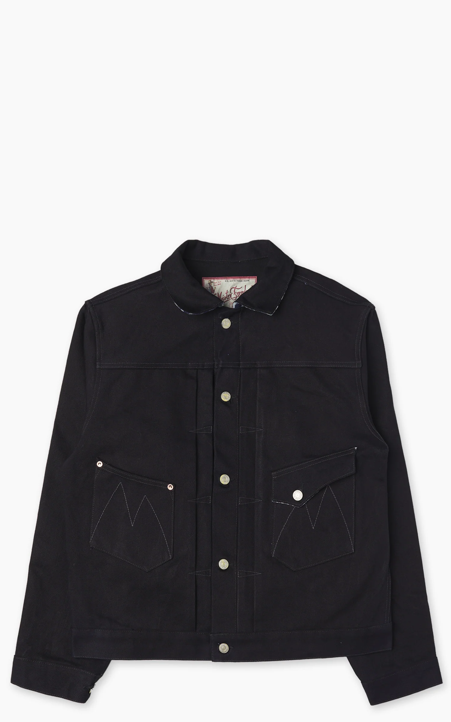 Mister Freedom Ranch Blouse Denim Unwashed Midnight Indigo