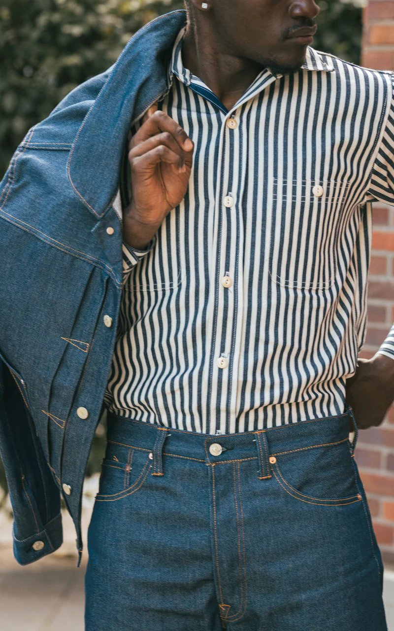 Mister Freedom Workman Shirt Hickory - Image 3