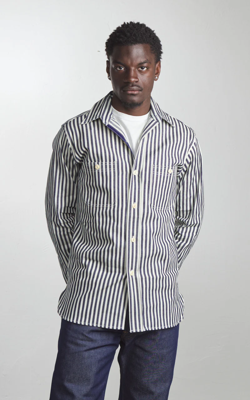 Mister Freedom Workman Shirt Hickory - Image 4