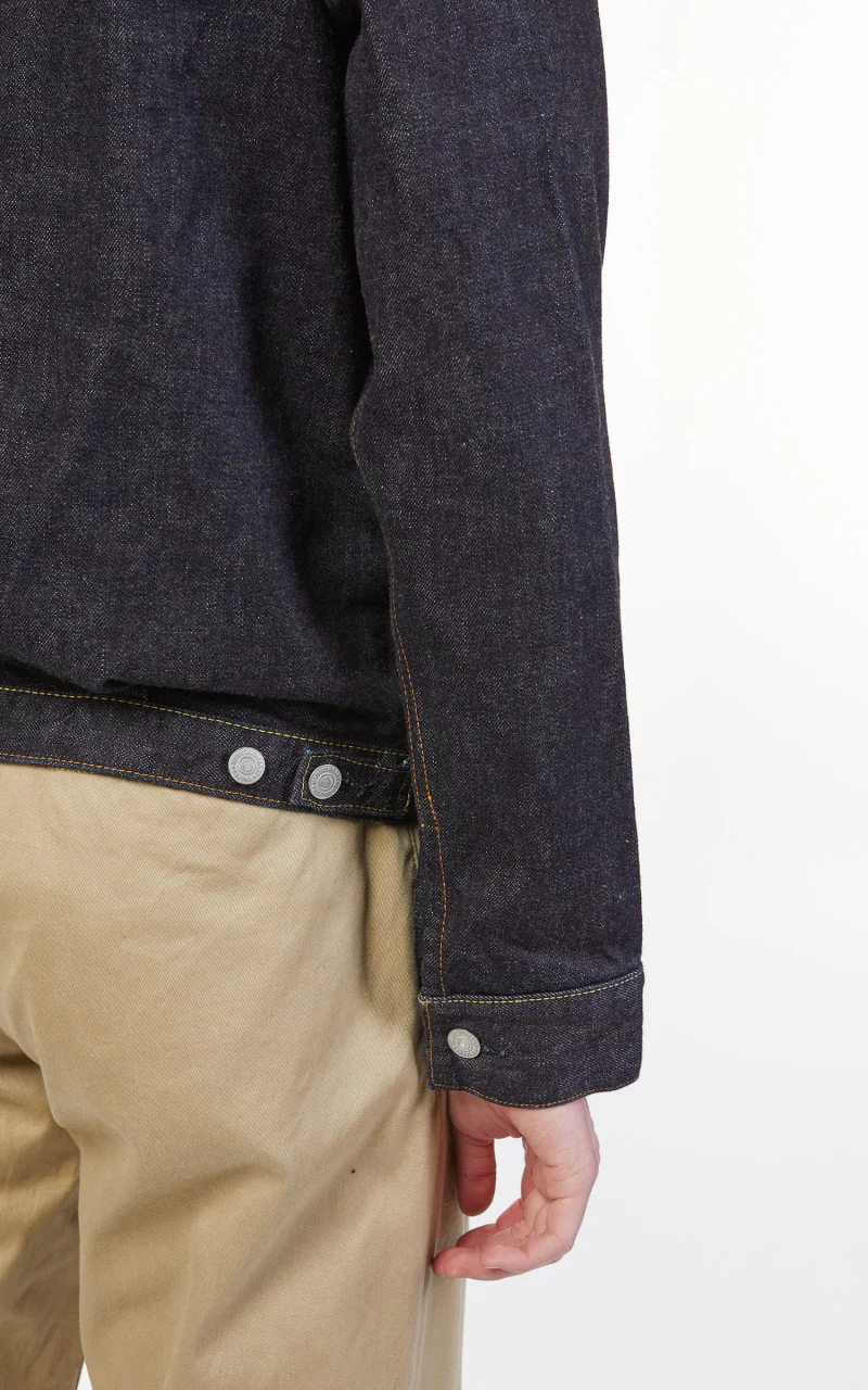Momotaro Jeans 03-181 Classic Denim Jacket Indigo - Image 7