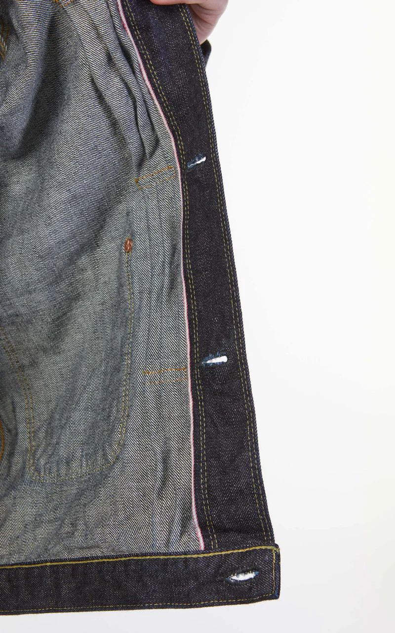 Momotaro Jeans 03-181 Classic Denim Jacket Indigo - Image 9