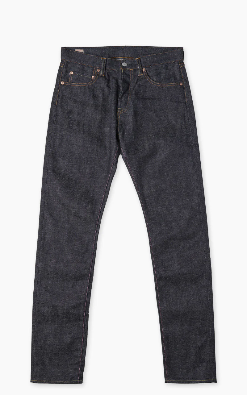 Momotaro Jeans 0306-13 Tight Tapered Denim Indigo 13oz - Image 3