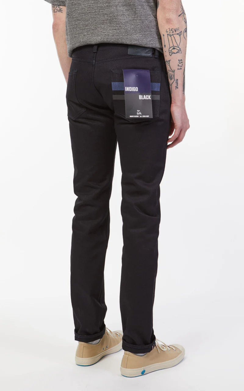 Momotaro Jeans 0306-IBSP Indigo x Black Denim GTB 15.7oz - Image 6
