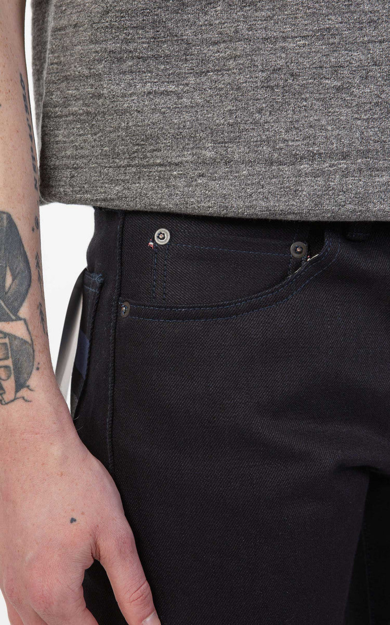 Momotaro Jeans 0306-IBSP Indigo x Black Denim GTB 15.7oz - Image 8