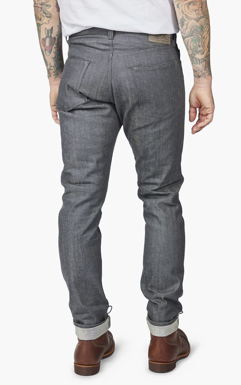 Momotaro Jeans 0405-70G Selvedge Grey Denim 14oz - Image 6