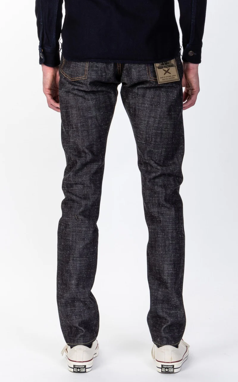 Momotaro Jeans 0405-82IE Indigo Selvedge Texture Denim GTB Embroidery 16oz - Image 3