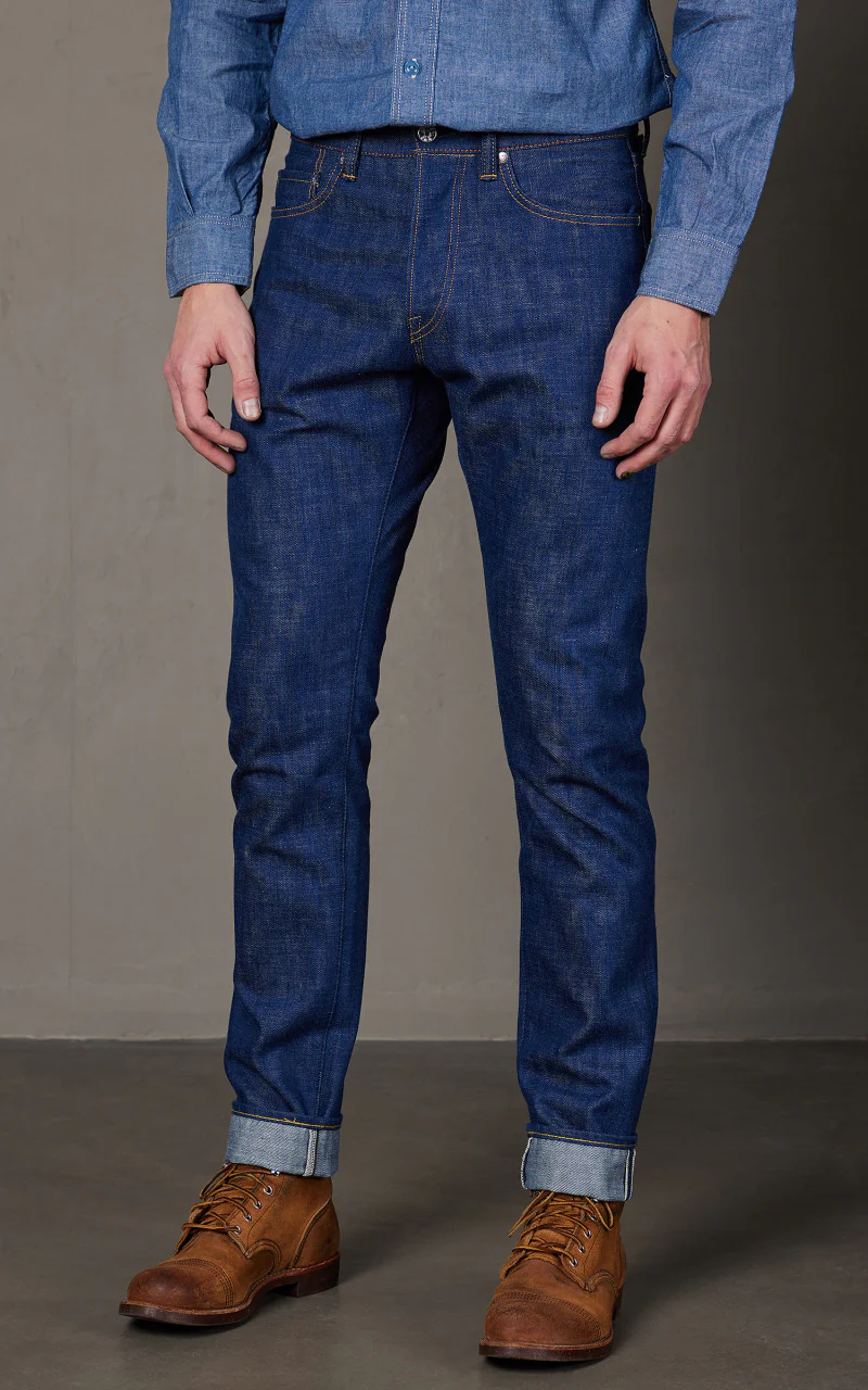 Momotaro Jeans 0405-AI Ultimate Natural Indigo Denim 13.5oz - Image 4