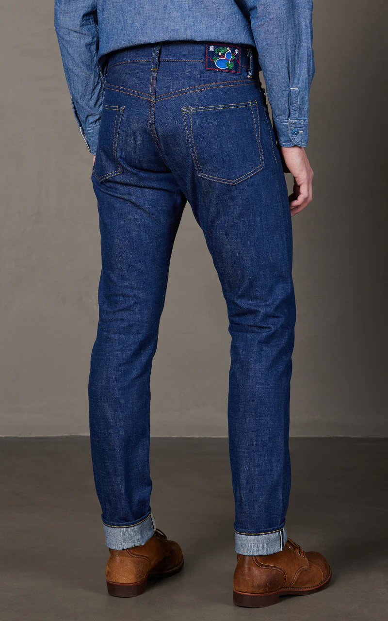 Momotaro Jeans 0405-AI Ultimate Natural Indigo Denim 13.5oz - Image 7