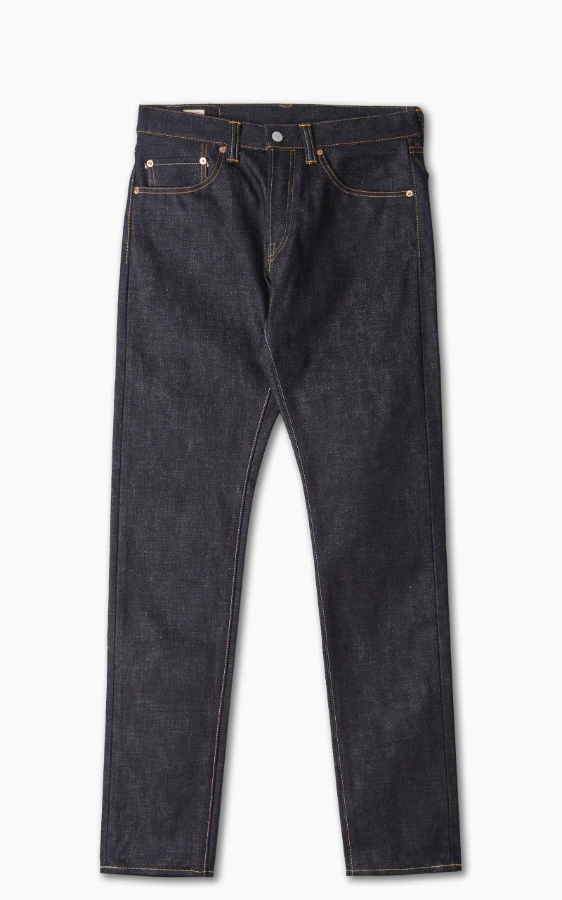 Momotaro Jeans 0405-BESP Indigo x Beige 18oz - Image 4