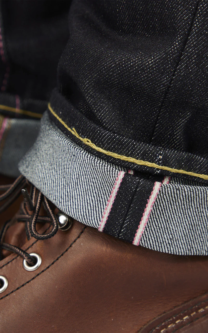 Momotaro Jeans 0405SILKSP Cotton Silk Denim 14.5oz - Image 8