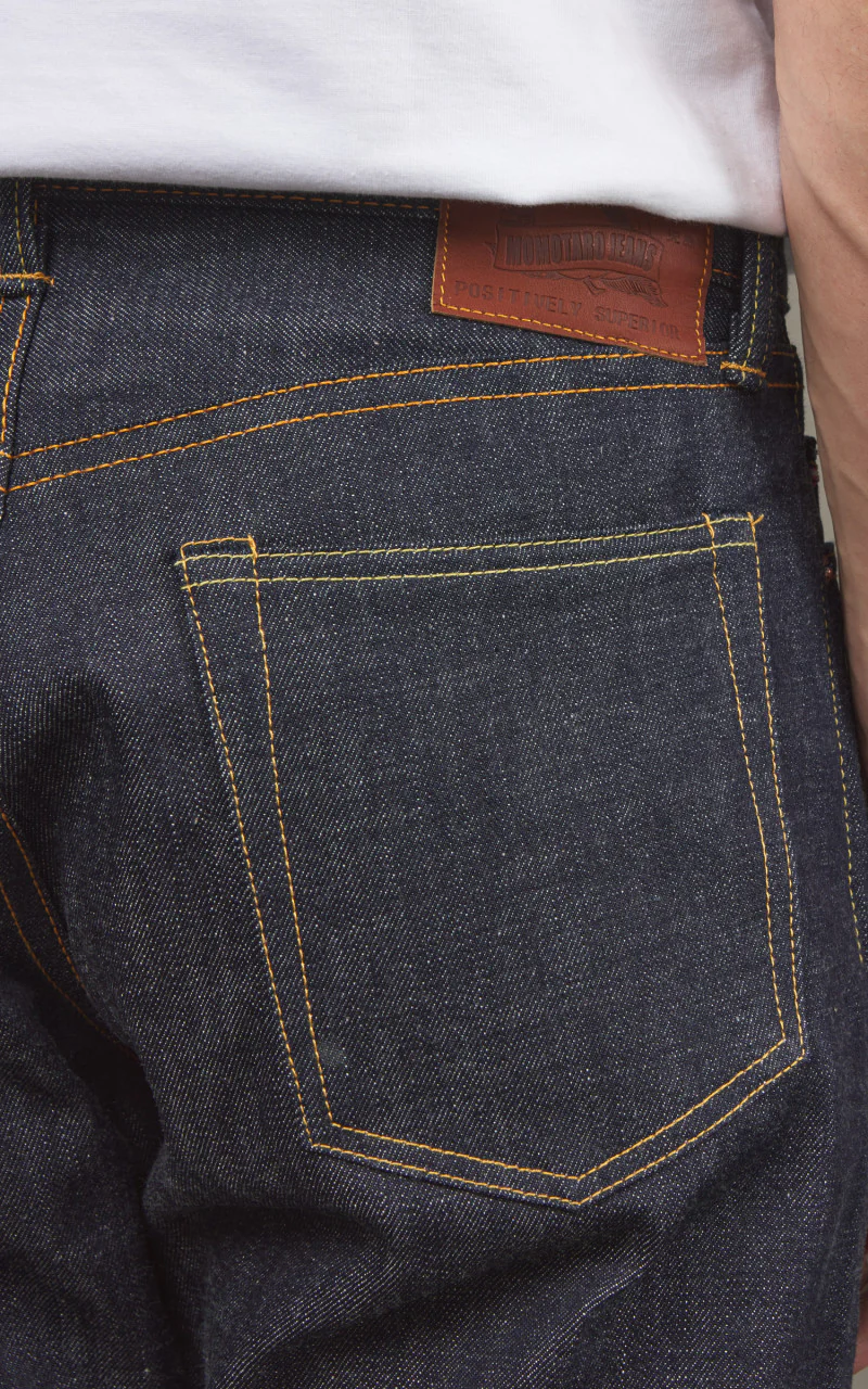 Momotaro Jeans 0605-40 Zimbabwe Legacy Blue Selvedge 14.7oz - Image 7