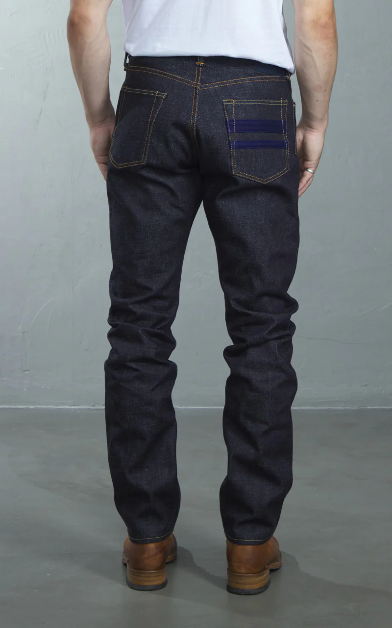 Momotaro Jeans 0605-SA Sashiko Zimbabwe Cotton Selvedge GTB 18oz - Image 6