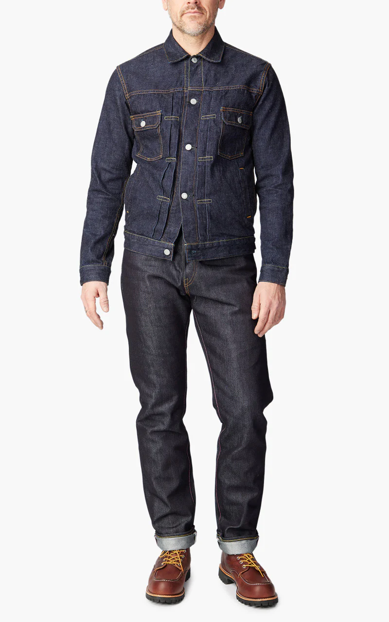 Momotaro Jeans 0605SILKSP Cotton Silk Denim 14.5oz - Image 2