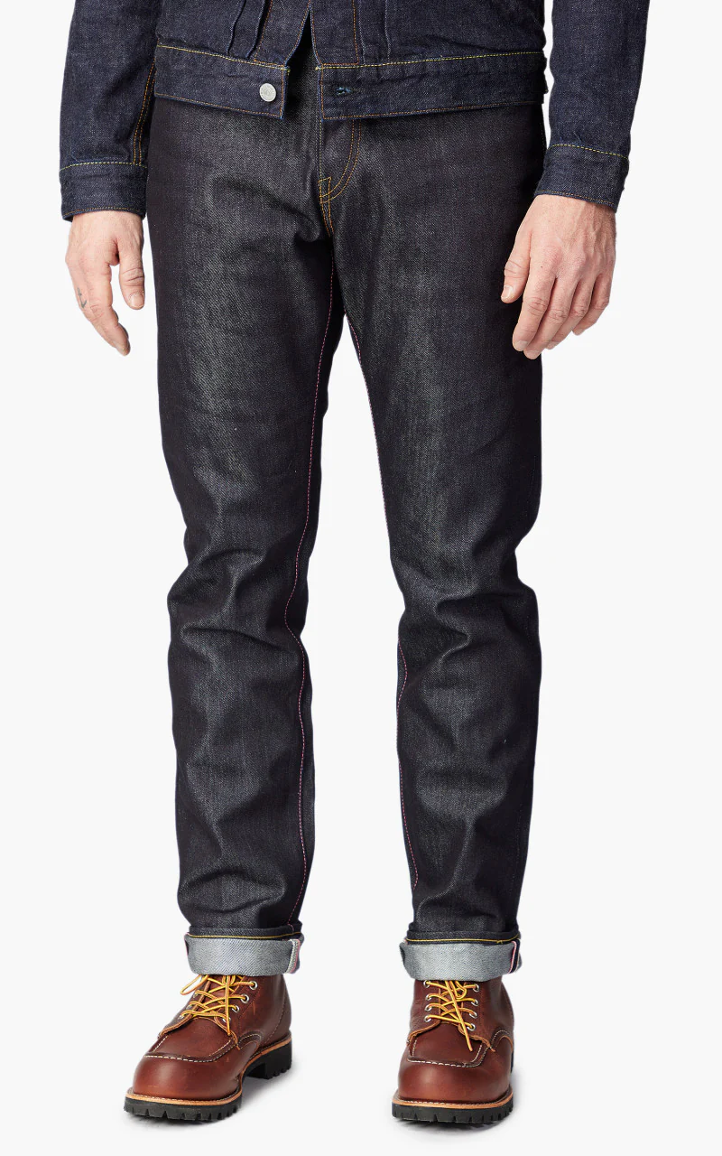 Momotaro Jeans 0605SILKSP Cotton Silk Denim 14.5oz - Image 4