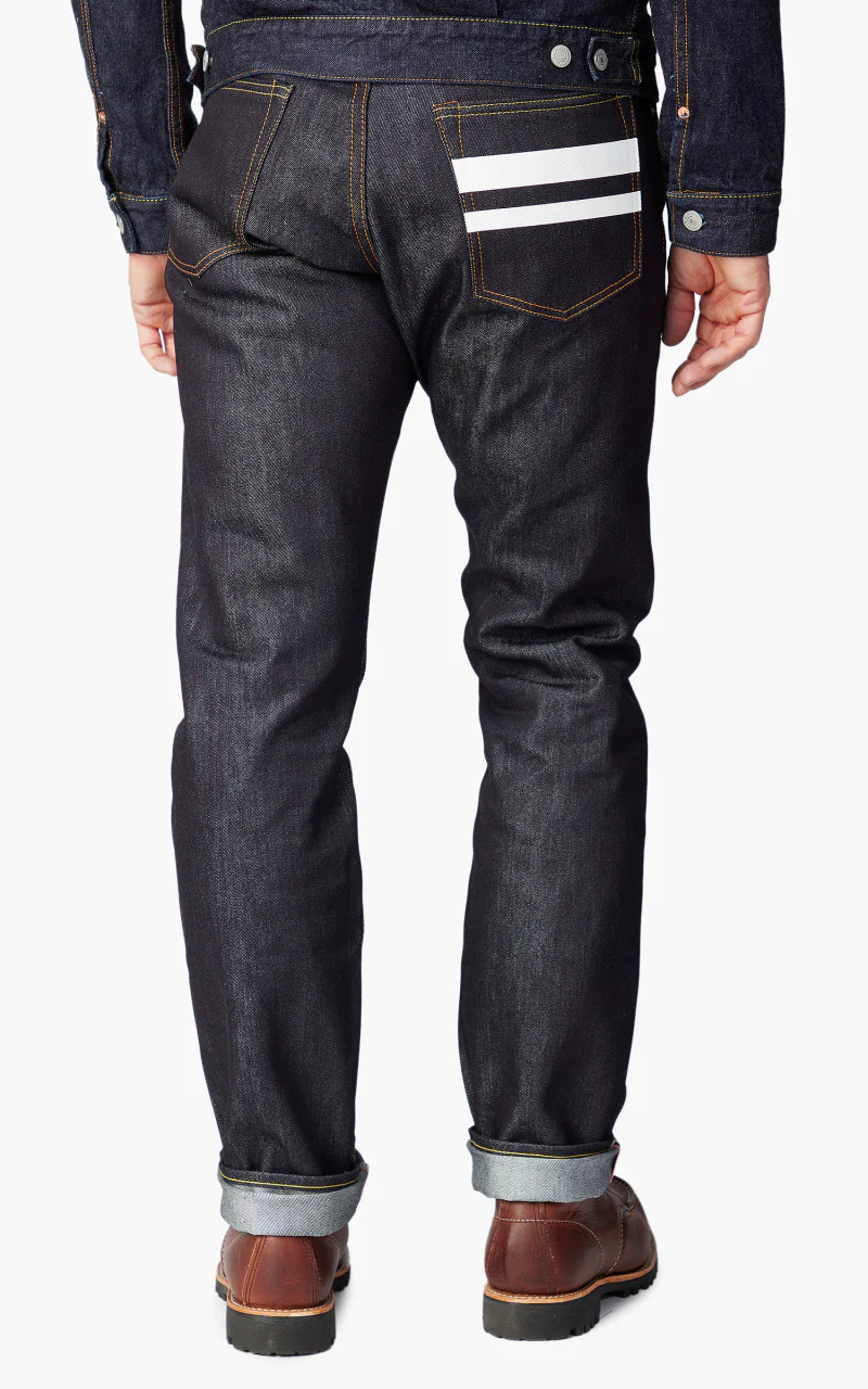 Momotaro Jeans 0605SILKSP Cotton Silk Denim 14.5oz - Image 6