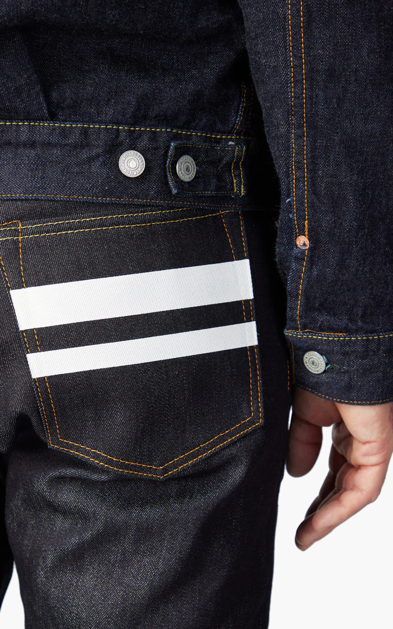 Momotaro Jeans 0605SILKSP Cotton Silk Denim 14.5oz - Image 7