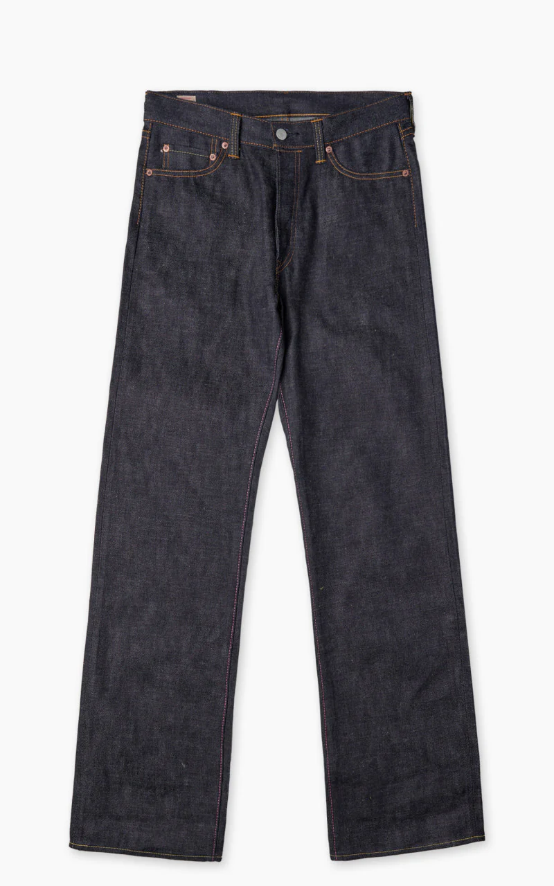 Momotaro Jeans 0906-13 Classic Straight Denim Indigo 13oz - Image 3