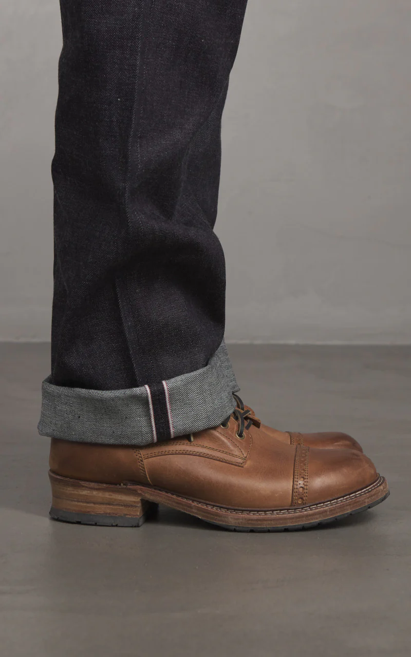 Momotaro Jeans 0906-13 Classic Straight Denim Indigo 13oz - Image 7