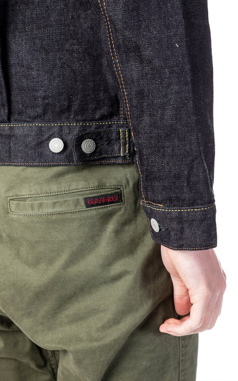 Momotaro Jeans 2105SP Type 2 Denim Jacket GTB Rinsed Indigo - Image 6