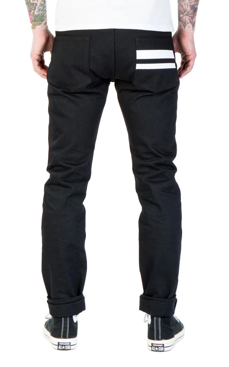 Momotaro Jeans B0306-SP Zimbabwe Cotton Black GTB 15.7oz - Image 2
