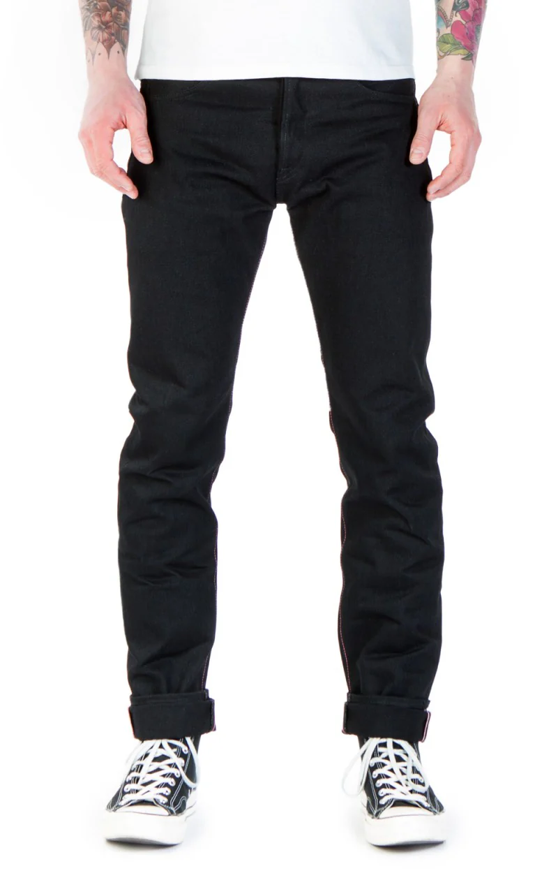 Momotaro Jeans B0306-SP Zimbabwe Cotton Black GTB 15.7oz - Image 6