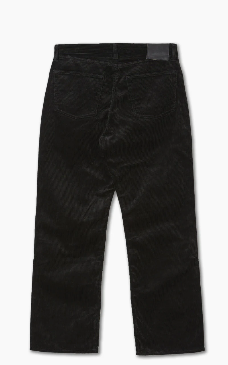 Momotaro Jeans Corduroy Wide Pants Black - Image 3