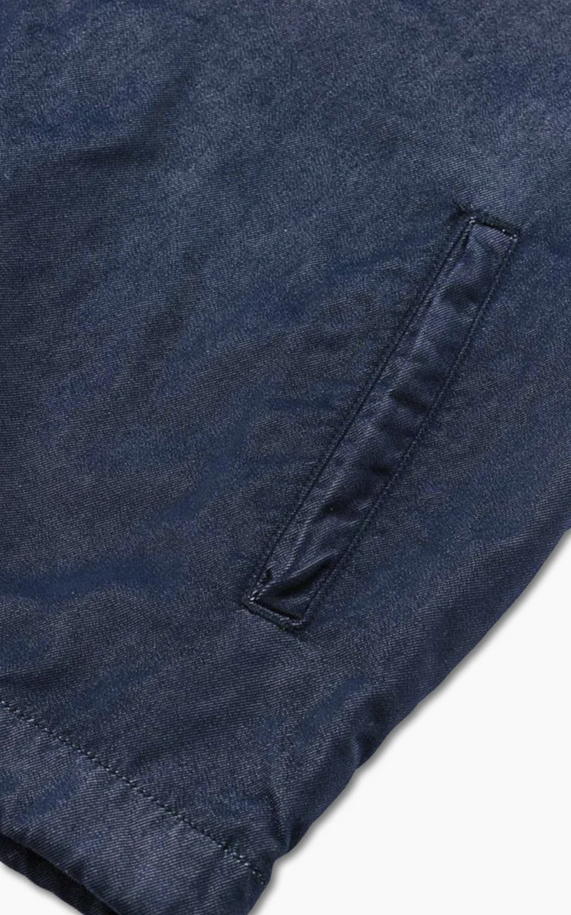 Momotaro Jeans Denim Coach Jacket GTB Indigo - Image 6