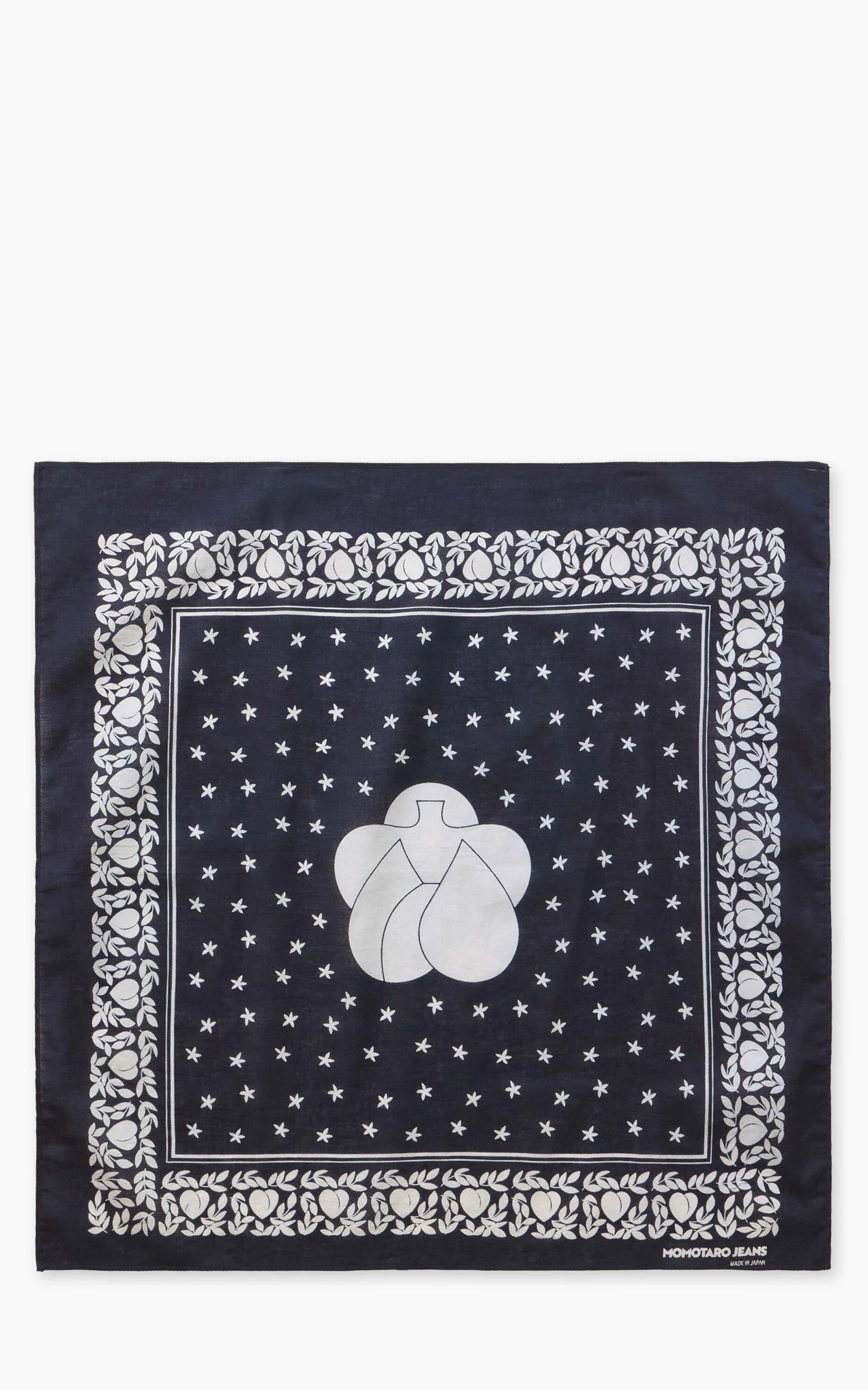 MOMOTARO JEANS MAGD1004 Cotton Bandana Navy