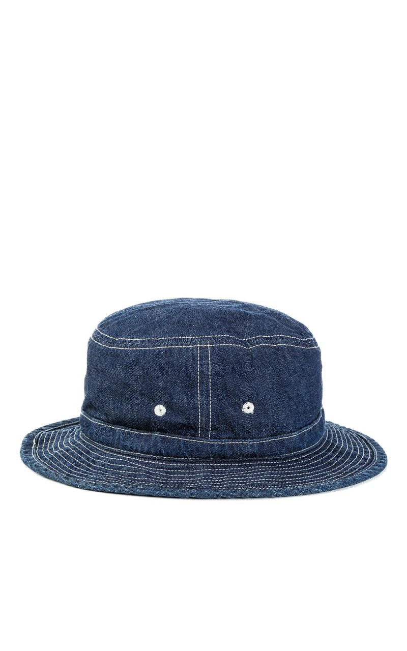 Momotaro Jeans MH001 Denim Hat - Image 3