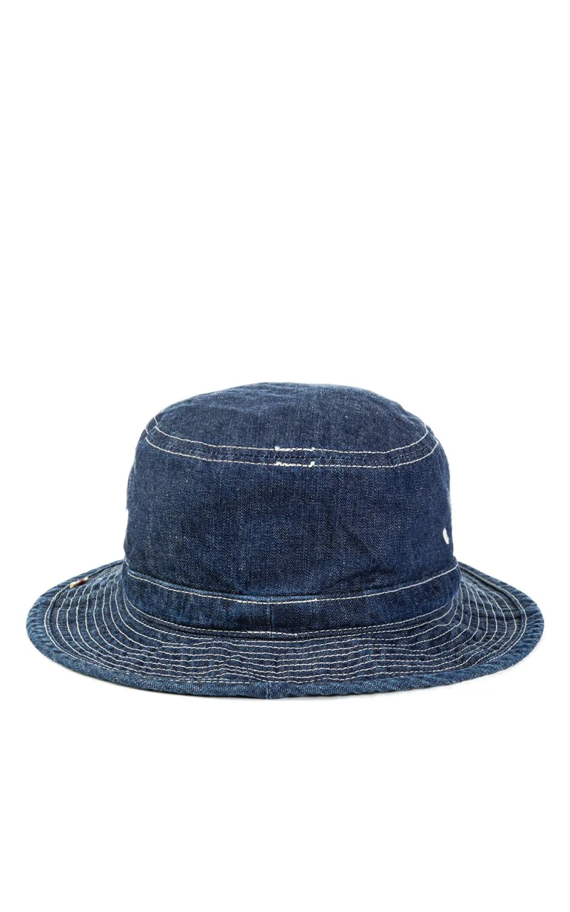 Momotaro Jeans MH001 Denim Hat - Image 4
