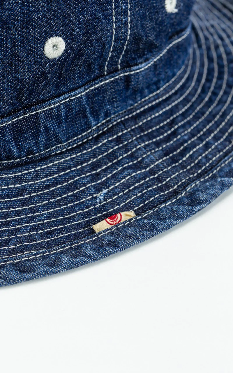Momotaro Jeans MH001 Denim Hat - Image 5