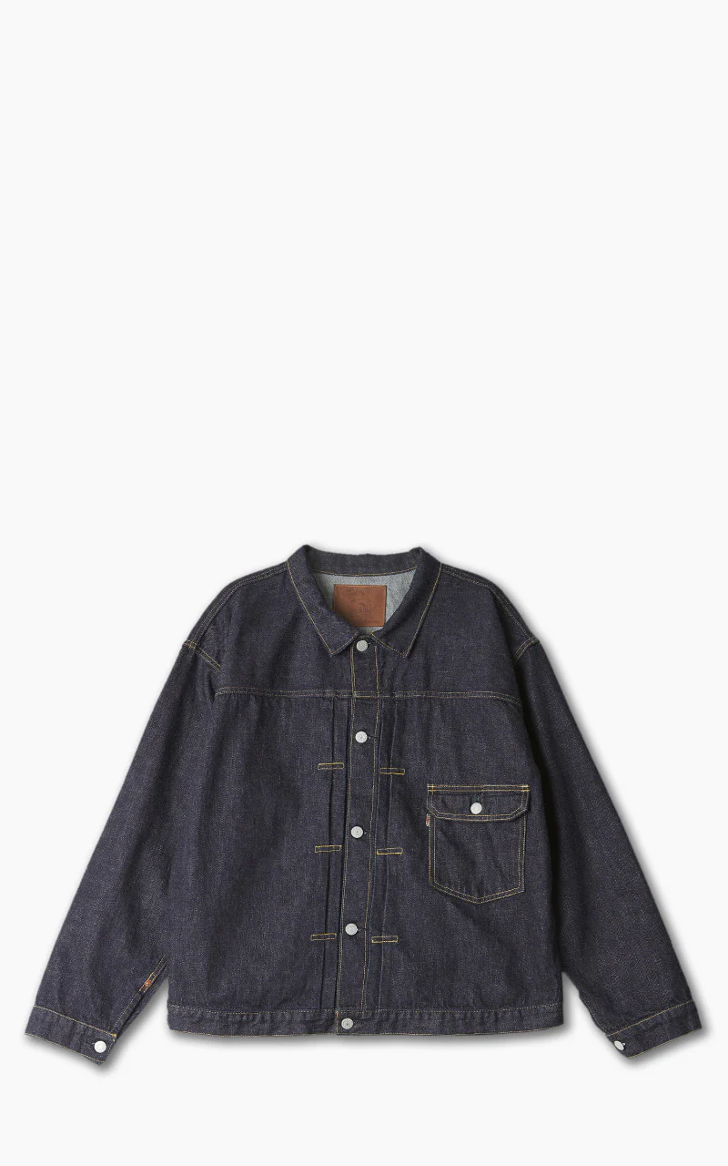 Momotaro Jeans MJK0060M31 Heritage Denim Jacket 13oz Indigo