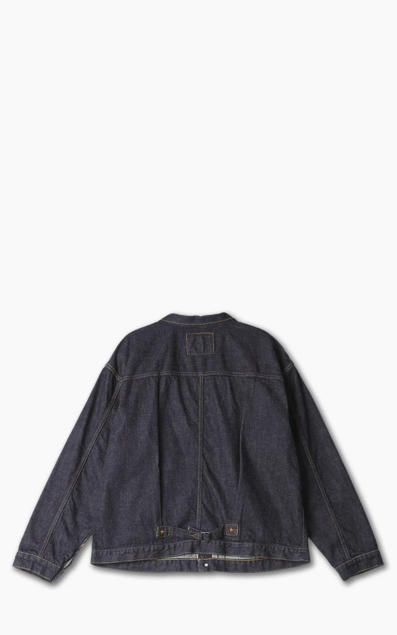 Momotaro Jeans MJK0060M31 Heritage Denim Jacket 13oz Indigo - Image 9