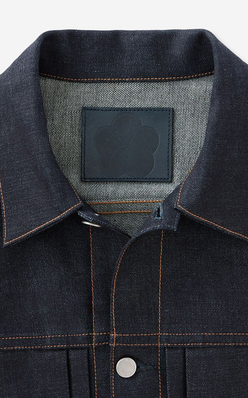 MOMOTARO JEANS MMGJ0002 Standard Type 2 Denim Jacket Indigo 14.7oz - Image 2