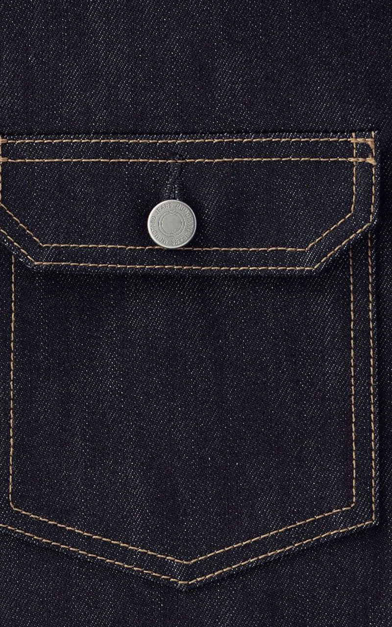 MOMOTARO JEANS MMJB0101 Classic Straight Denim Indigo 15.7oz - Image 5