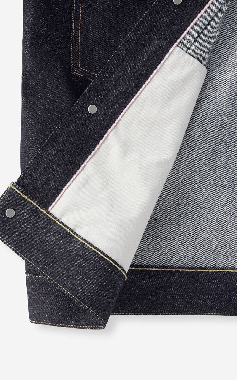 MOMOTARO JEANS MMJB0101 Classic Straight Denim Indigo 15.7oz - Image 7