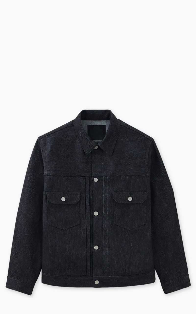 MOMOTARO JEANS MMGJ0302 Cotton x Cashmere Type 2 Denim Jacket Indigo 13.7oz