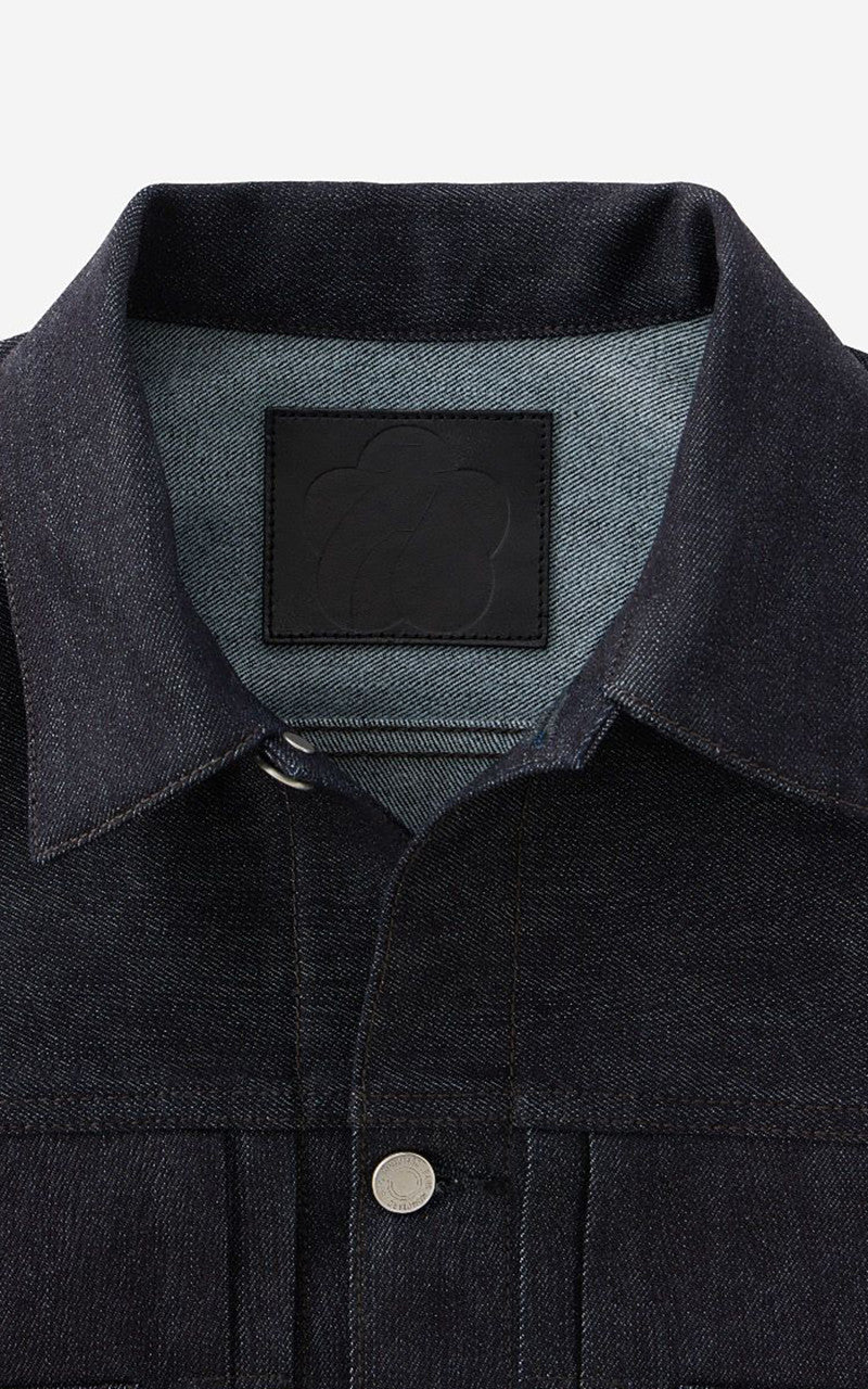 MOMOTARO JEANS MMGJ0302 Cotton x Cashmere Type 2 Denim Jacket Indigo 13.7oz - Image 2