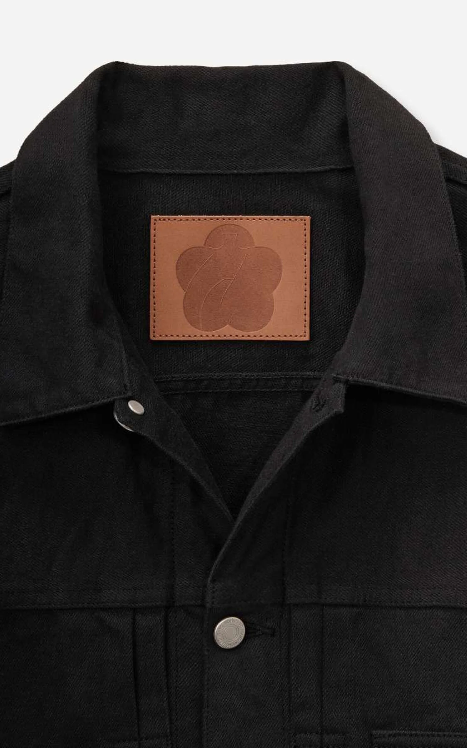 MOMOTARO JEANS MMGJ6001 #001 'Kurozome-Dye' Type 1 Denim Jacket Black 15oz - Image 3