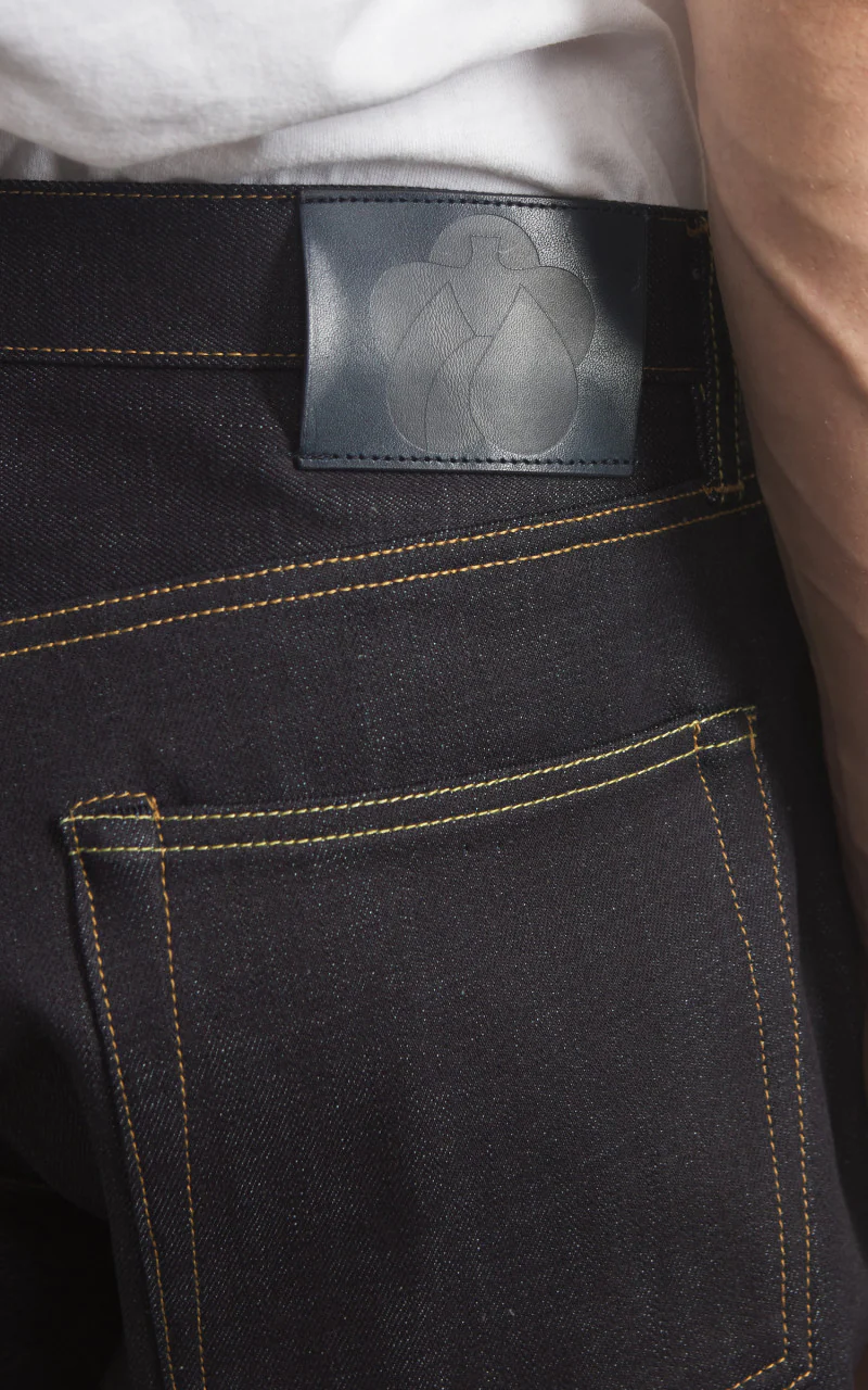MOMOTARO JEANS MMJB0100 Classic Straight Denim Indigo 14.7oz - Image 8