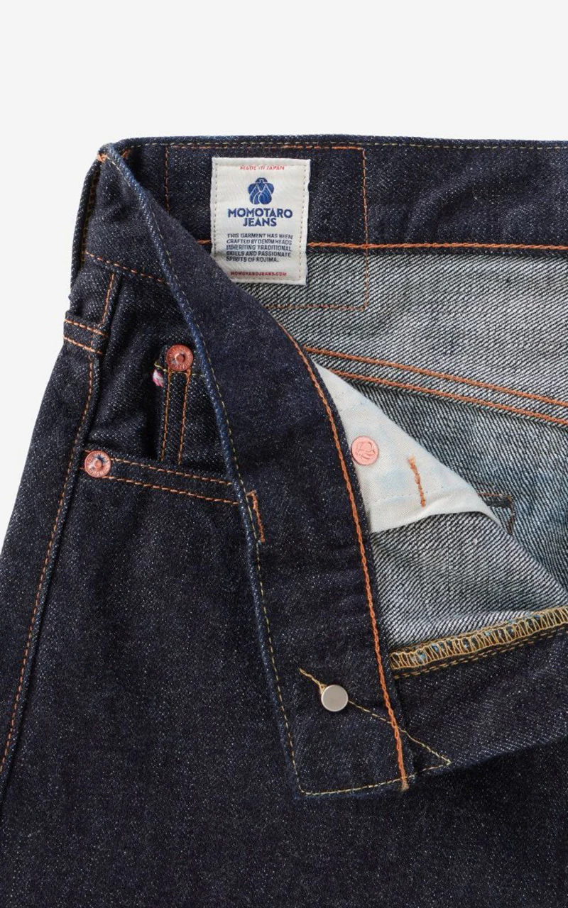 MOMOTARO JEANS MMJB0101 Classic Straight Denim Indigo 15.7oz - Image 6